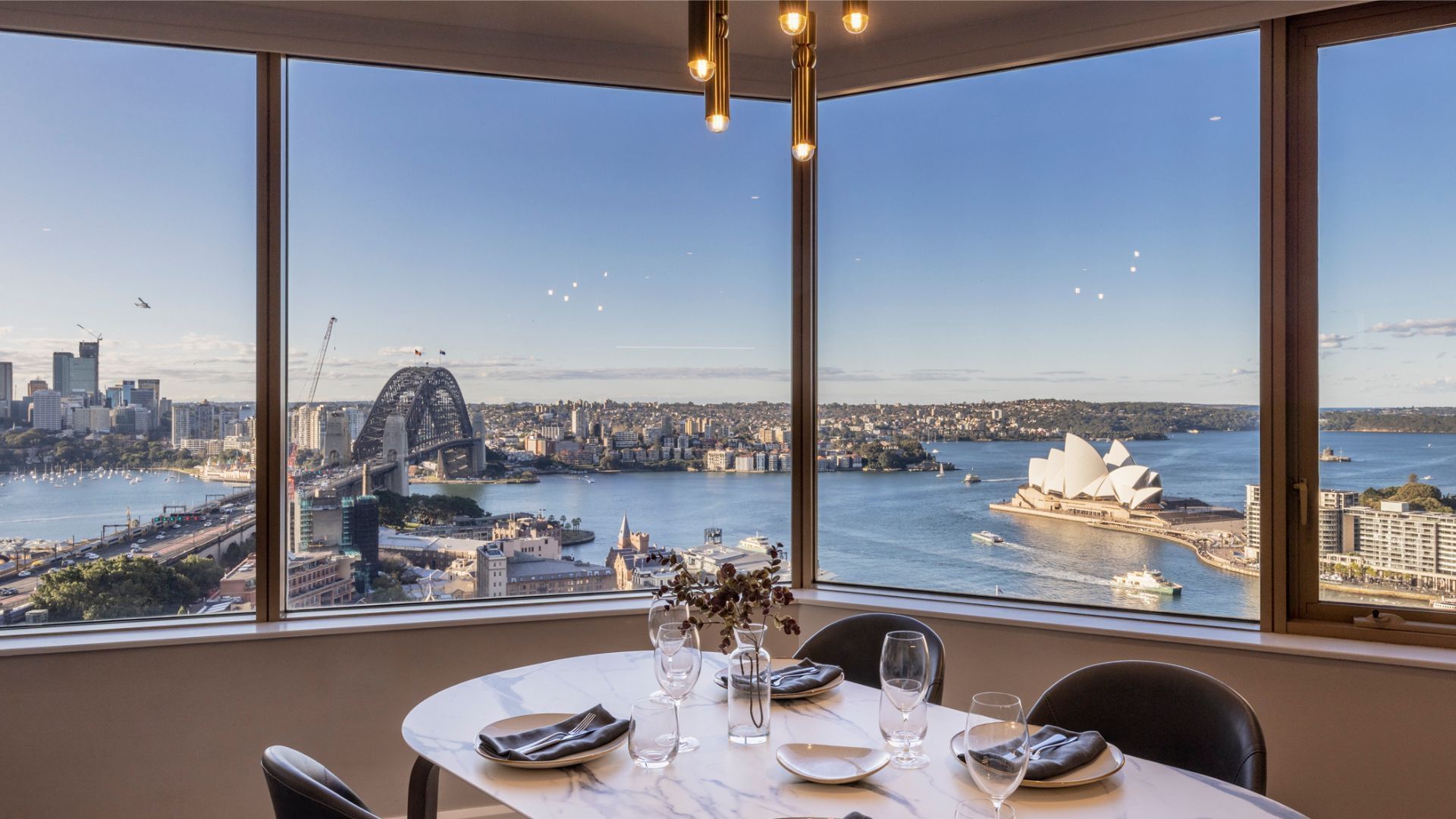 Lunch with City View at Sebel Quay West Suites Sydney 