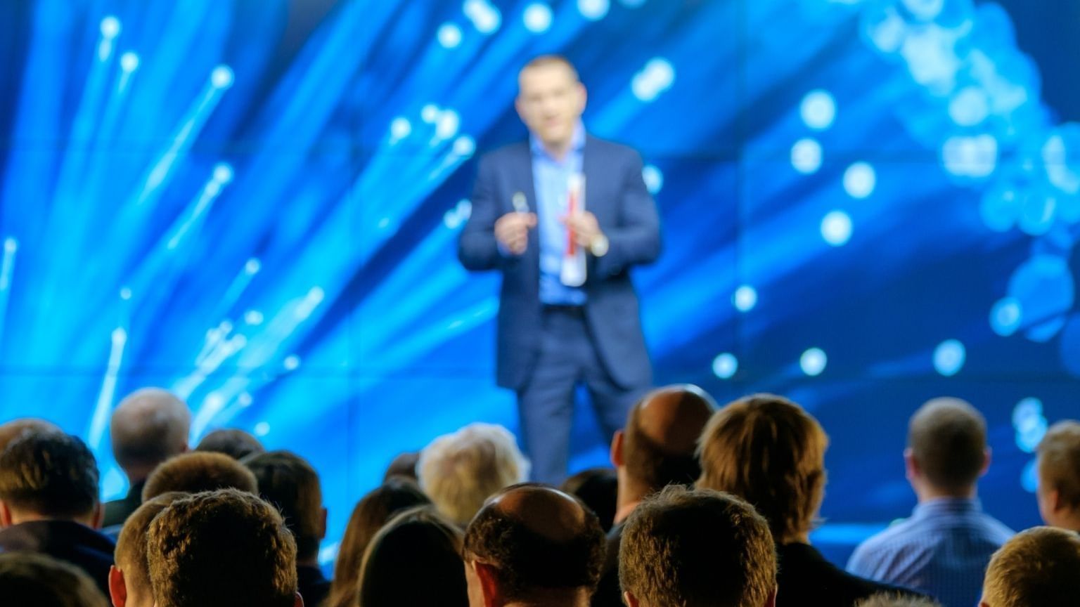 People sitting at a conference at Village Hotel Cheadle