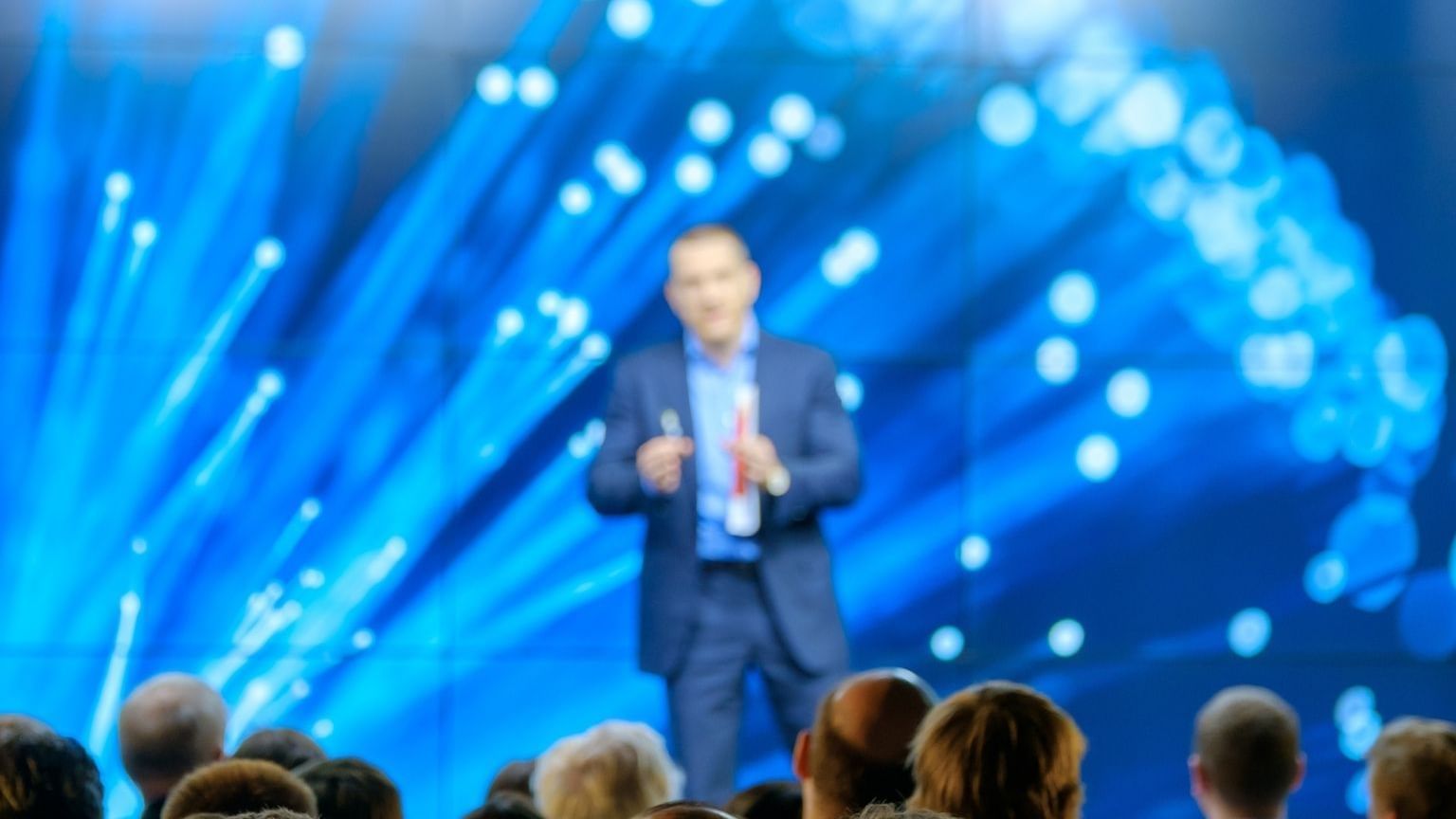 People sitting at a conference at Village Hotel Liverpool