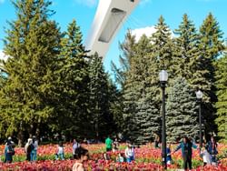 People in Space For Life Museum near Le Cantlie Suites