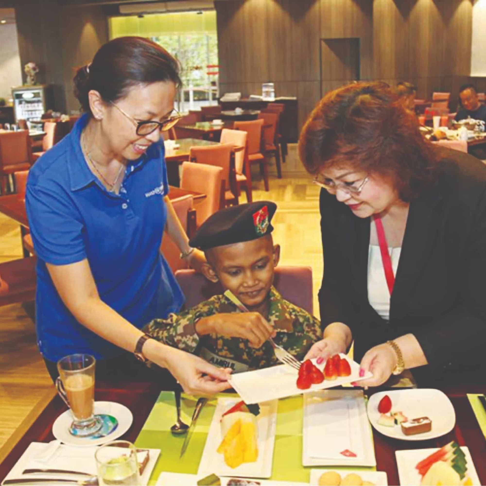 CSR 2017 - Muhammad Amirul Haikal, Leukaemia boy Make-A-Wish Stay at Lexis Hibiscus PD | Lexis Hibiscus® Port Dickson