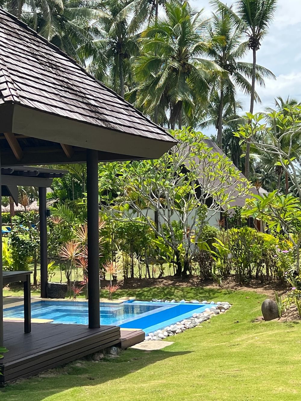 Beach Front Bure with Plunge Pool at Tambua Sands Beach Resort in Sigatoka.