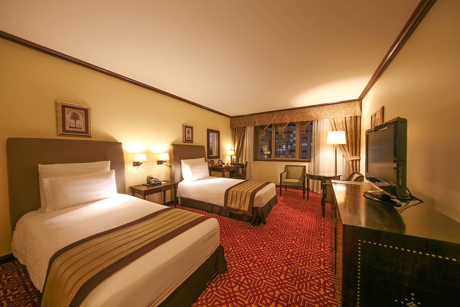 Interior of the Standard Room at Dar Es Saalam Serena Hotel