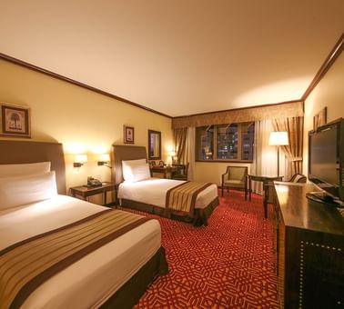 Interior of the Standard Room at Dar Es Saalam Serena Hotel