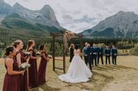 Canmore rocky mountain wedding