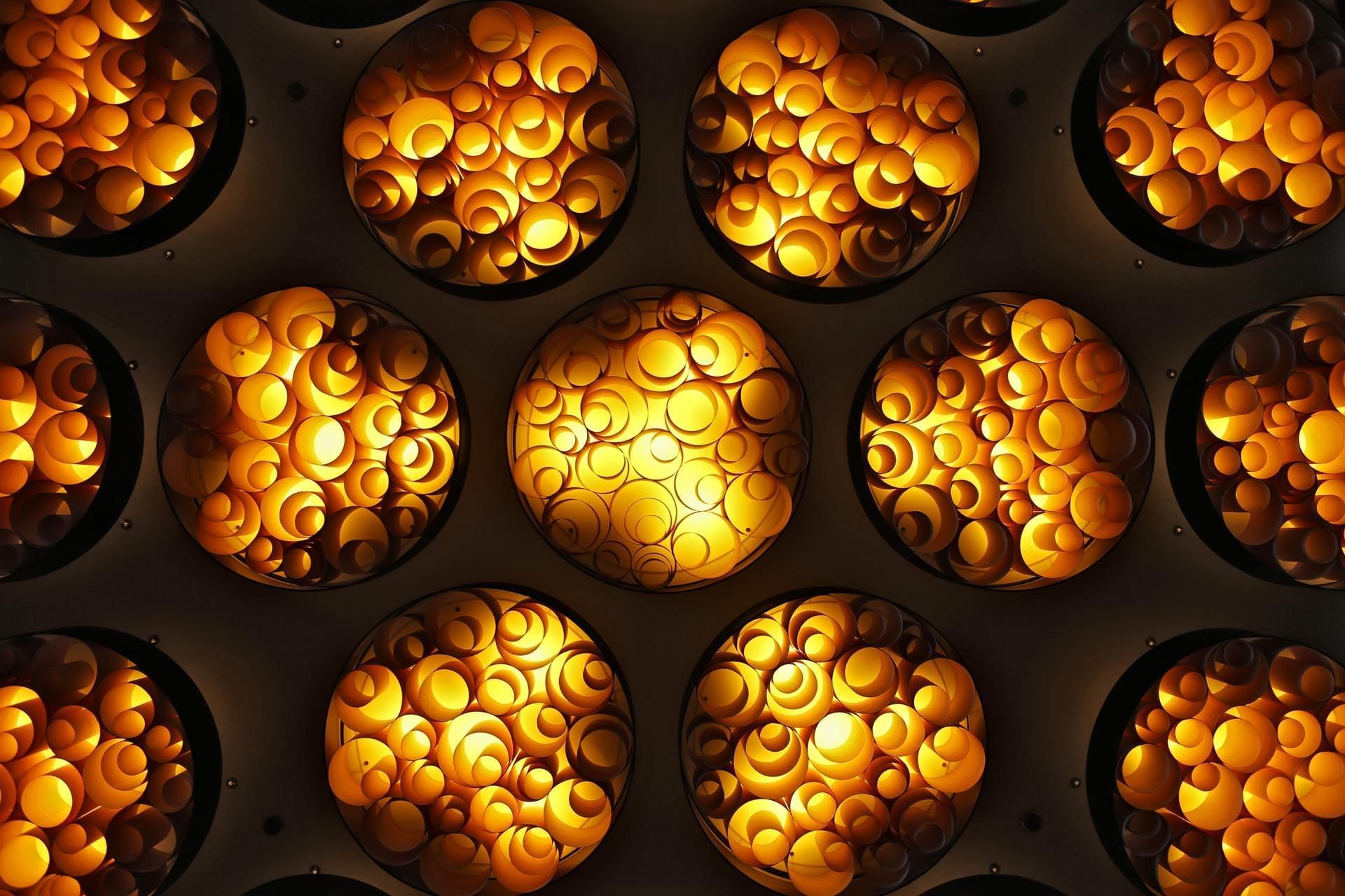Belle suspensions lumineuses
