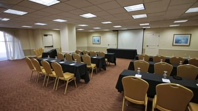 Granada B event venue set up for a meeting in Daytona Beach
