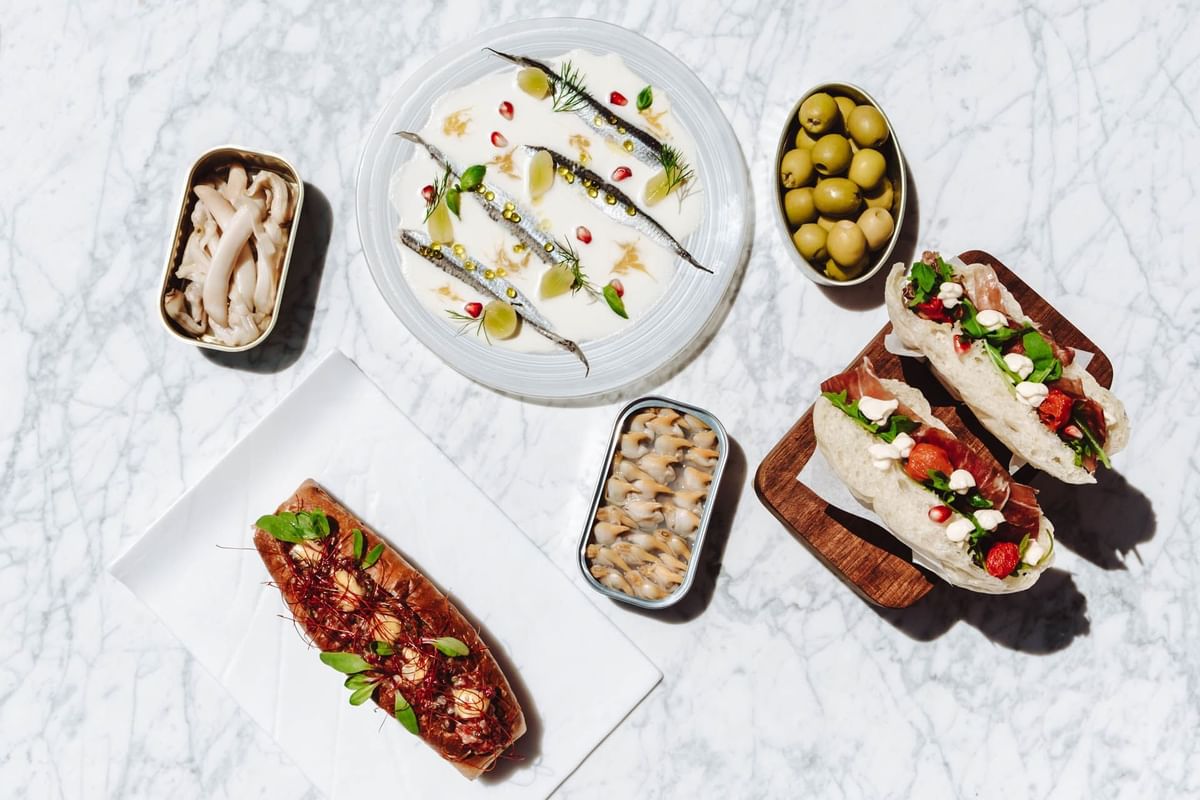 Comida para sala de juntas en Almanac Barcelona