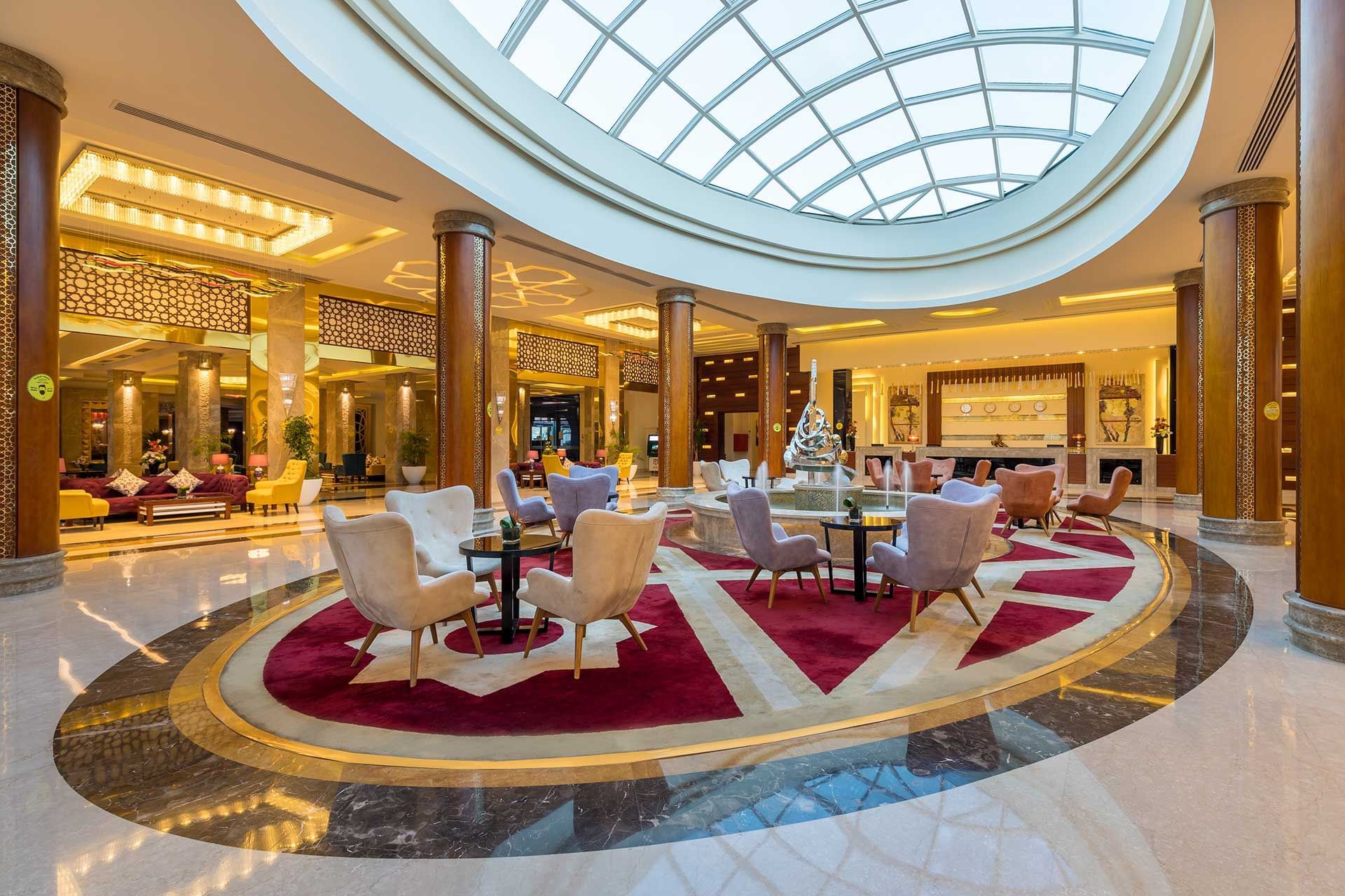Lobby at Pickalbatros Aqua Park Resort in Sharm El Sheikh