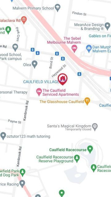 Realm Caulfield - Residential Living Map