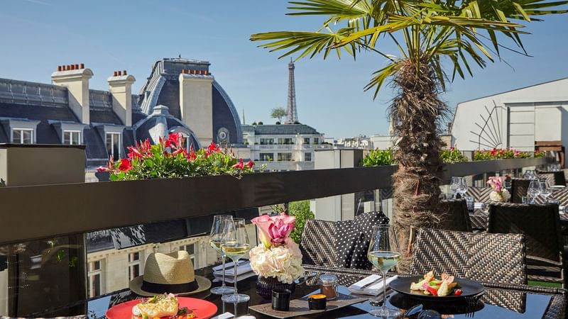terrasse du restaurant