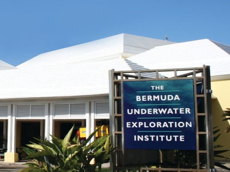 The exterior of Bermuda Underwater Exploration Institute near Royal Palms Hotel