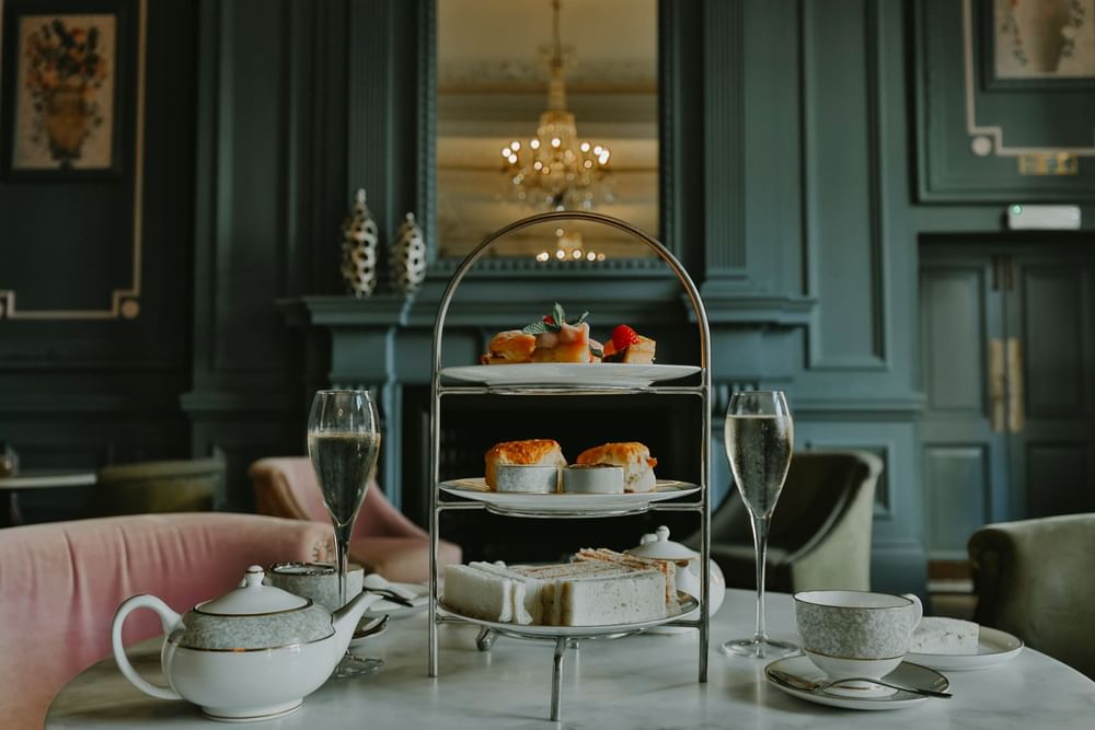 Afternoon tea at The Clermont London, Victoria