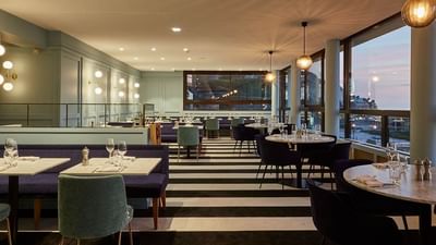Restaurant at Grand Hôtel du Casino in Dieppe, France