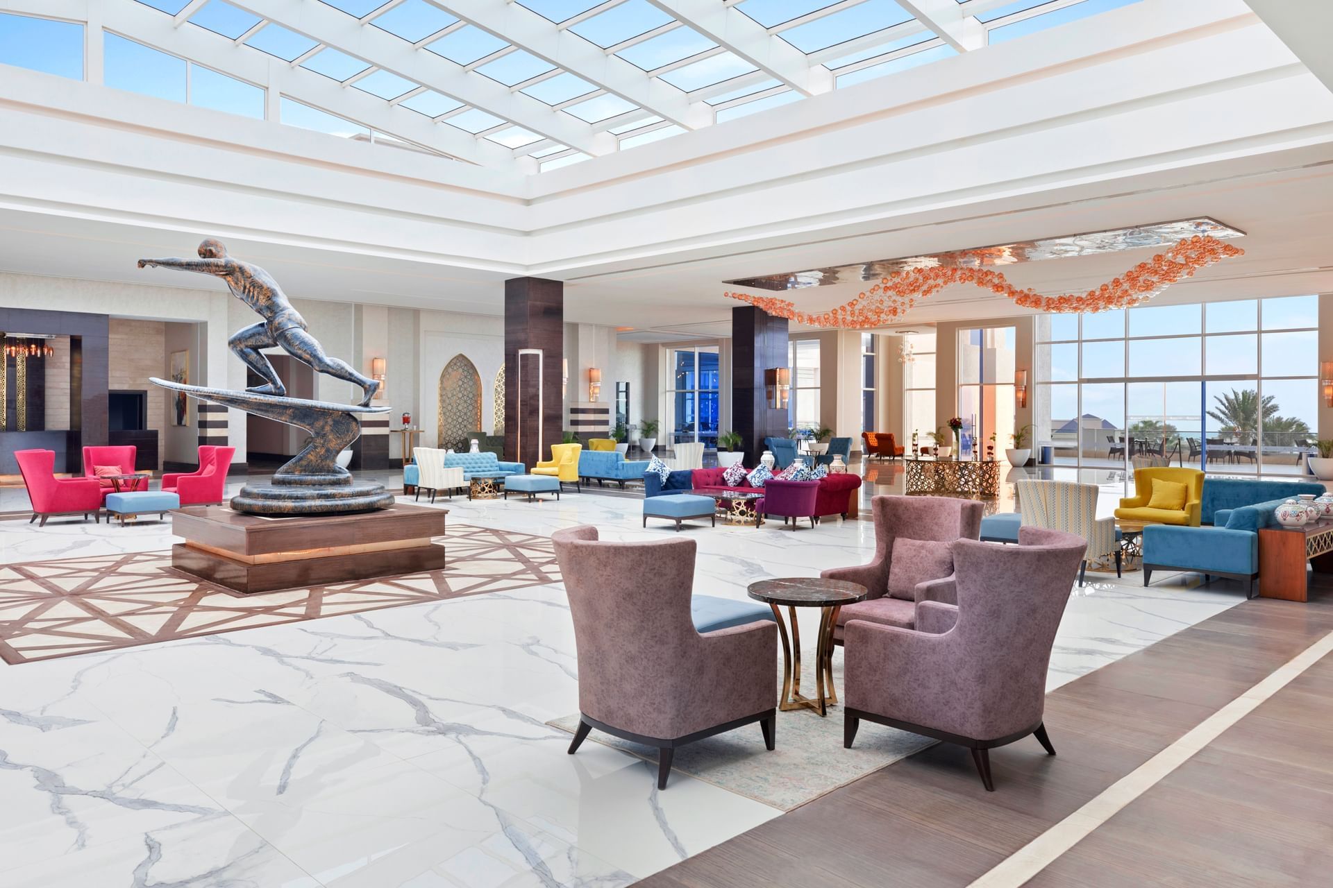 Lobby at Pickalbatros White Beach Resort in Agadir