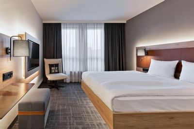 accommodation at Berlin (Moxy) Hotel