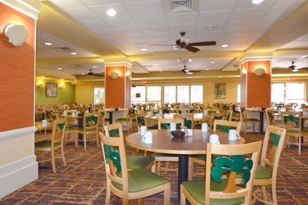 Palms Dining Room.