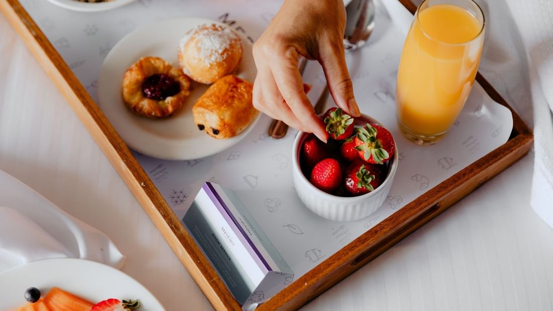 In-room dining Mercure Sydney Parramatta