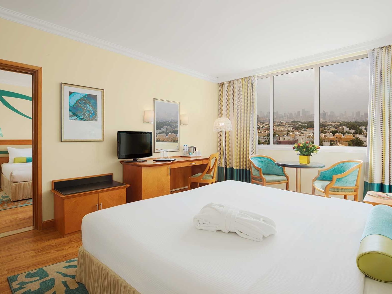 Family Room City View at Coral Beach Resort Sharjah Hotel
