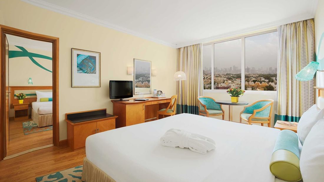 Family Room City View at Coral Beach Resort Sharjah Hotel