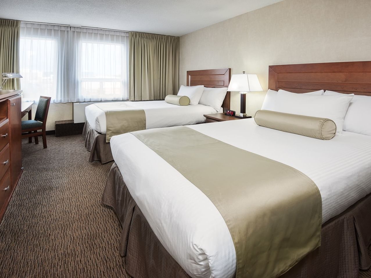 Standard 2 Double Room with two beds at Carriage House Hotel