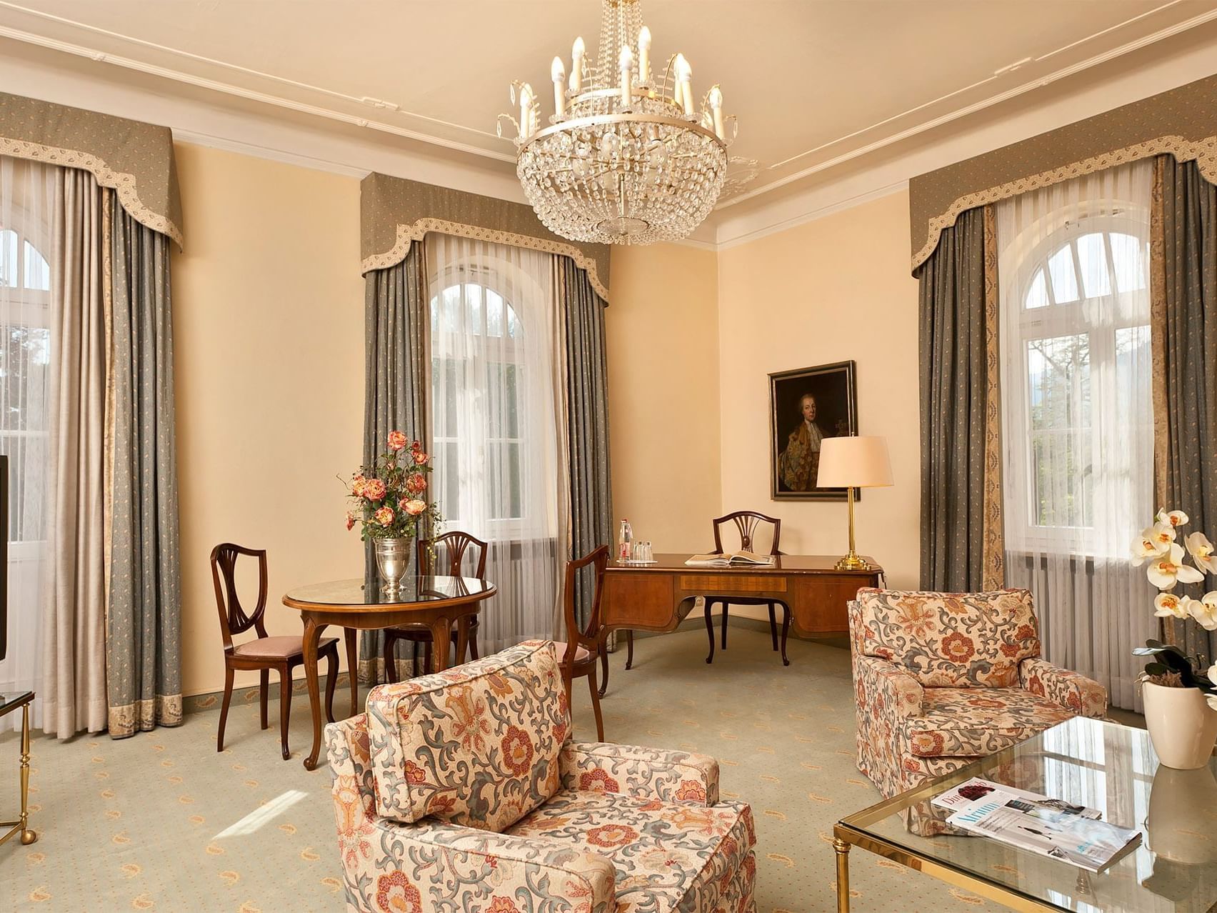 Lounge area in Family Room at Precise Bad Reichenhall Bavaria