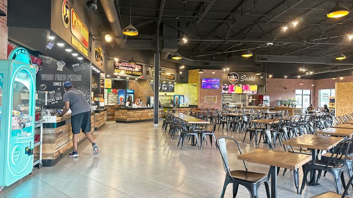 Food court view of Lake Buena Vista Factory Stores near Lake Buena Vista Resort Village & Spa