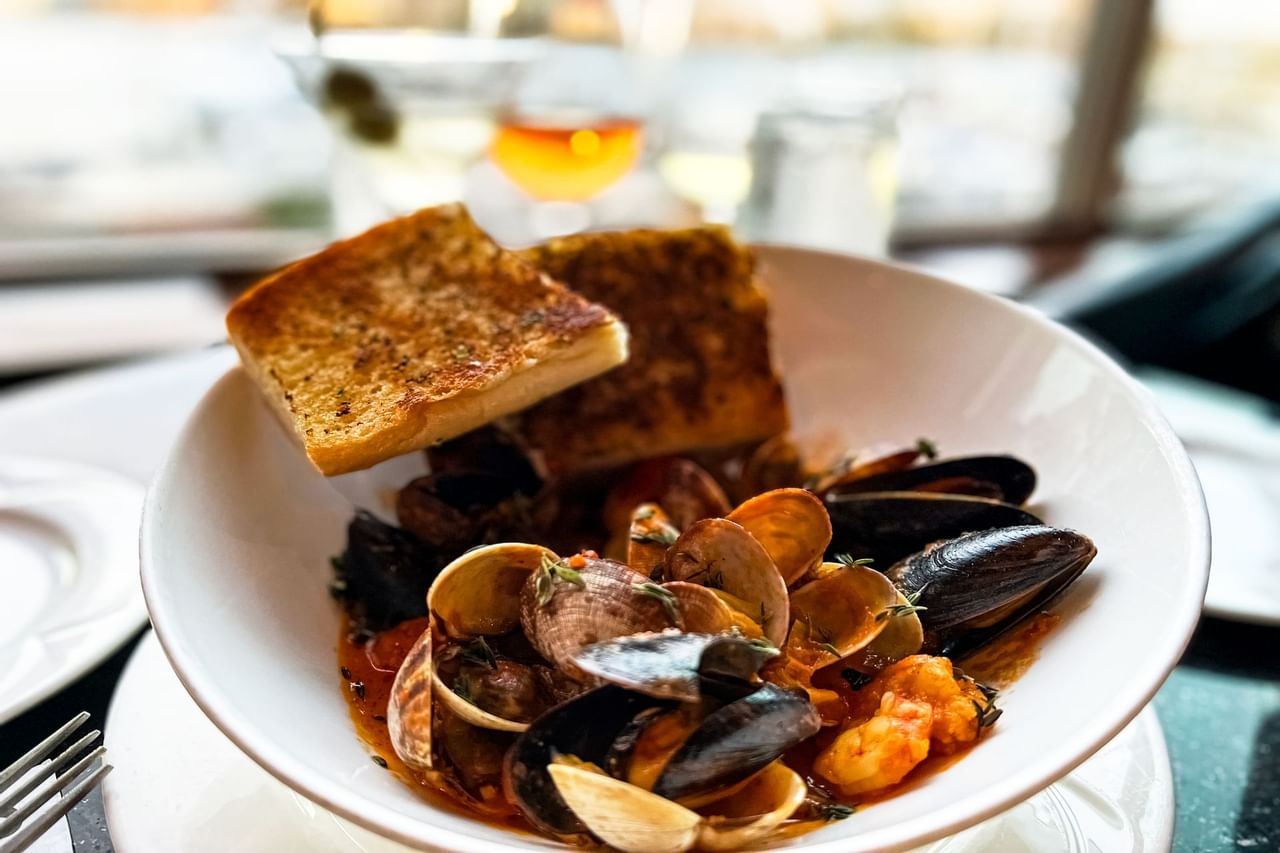 Food at the Blue Crab