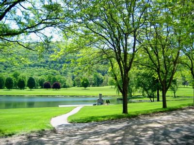 Landscape of Park Zero near Honor’s Haven Retreat