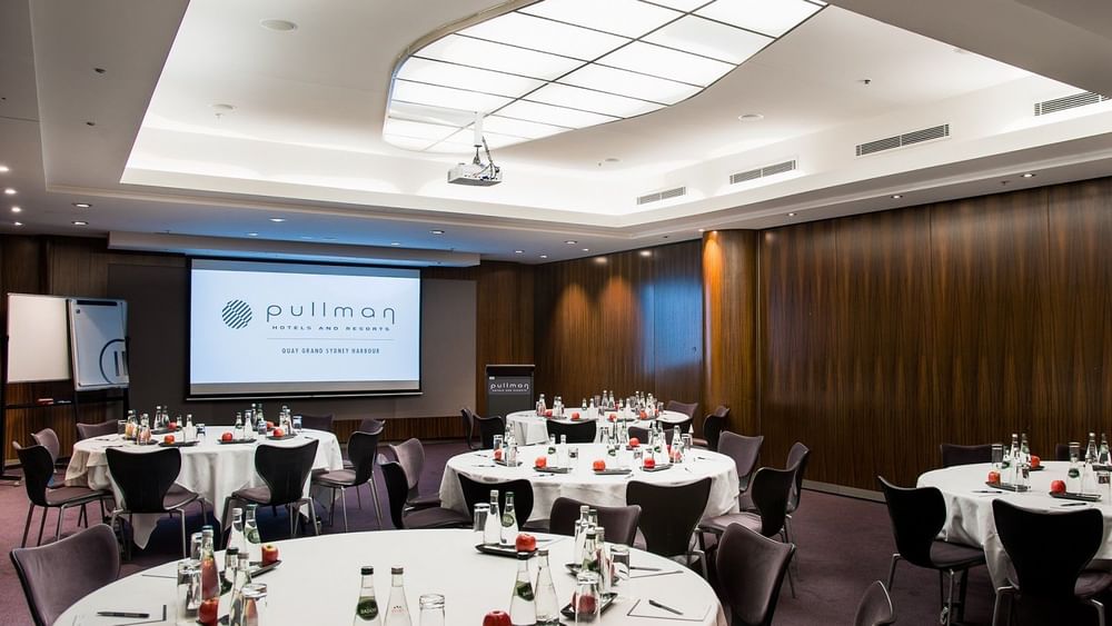 Banquets in Lachlan meeting Room at Pullman Quay Grand Sydney