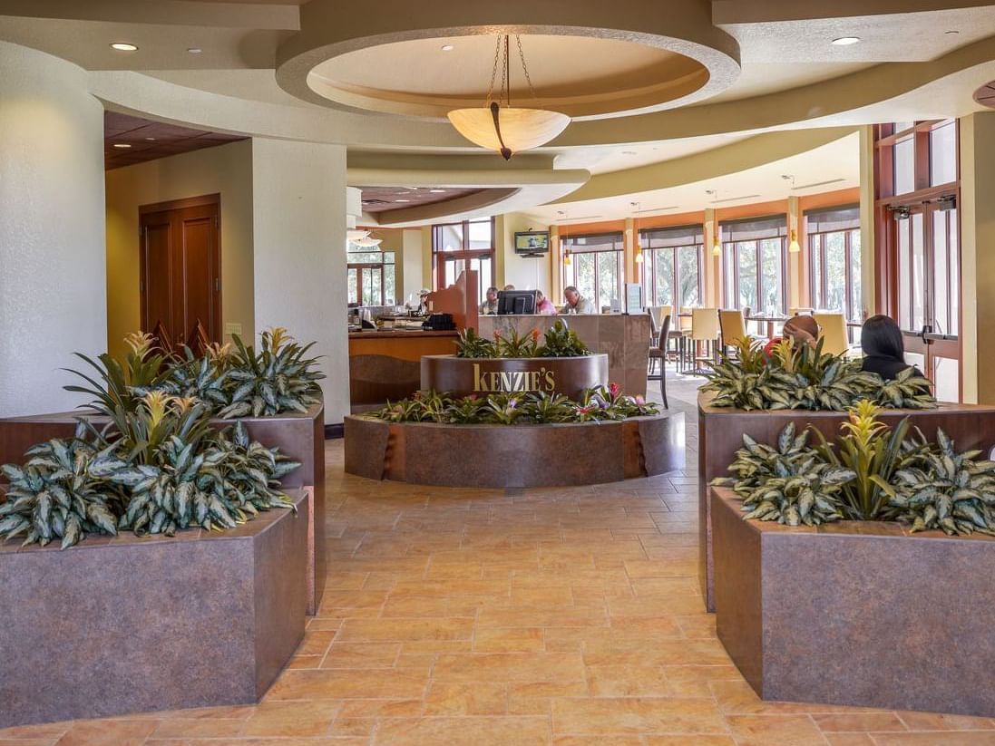 Entrance of Kenzie's at Mystic Dunes Resort