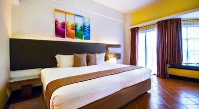 A room at Thistle Port Dickson Resort with one king bed