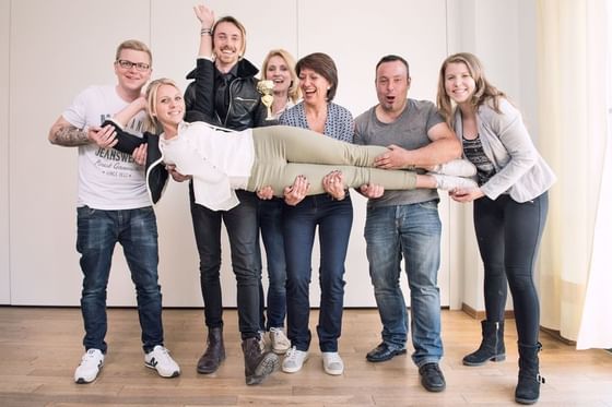 Teamgeist Indoor-Team-Challenge Imlauer Hotel Schloss Pichlarn