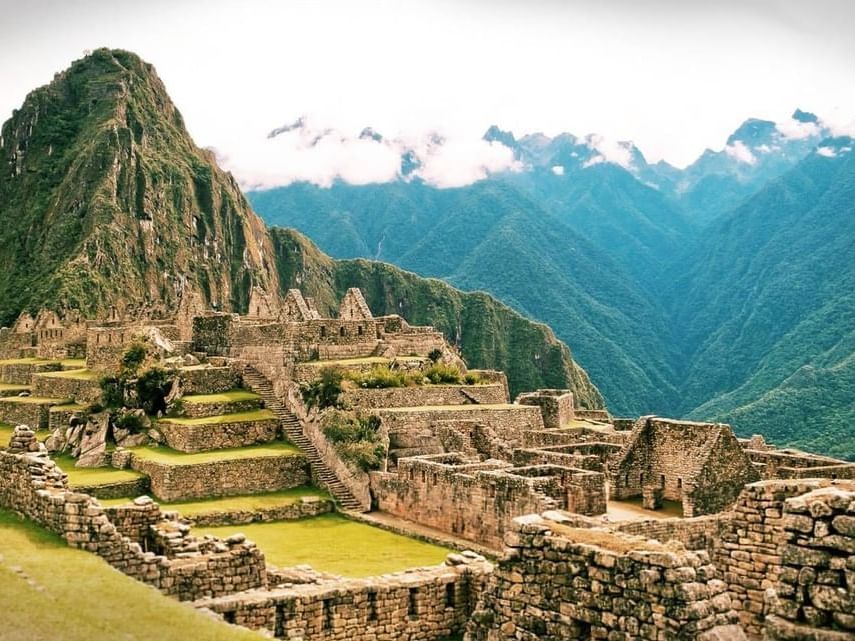 Hiking routes in Machu Picchu
