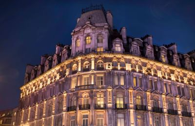 Exterior & night view of Thistle London Piccadilly