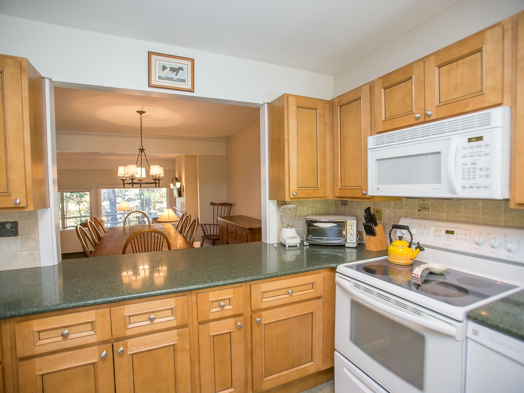 Pantry area in the Resort Home 327A at Topnotch Stowe Resort
