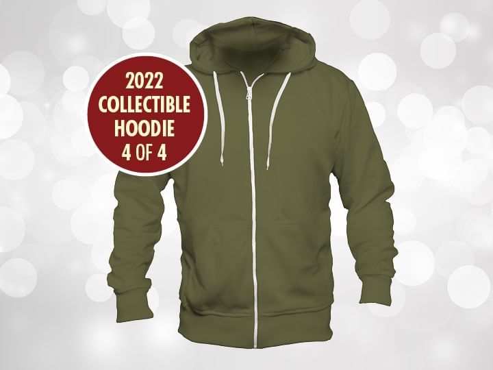 Olive Green Long Sleeve hoodie
