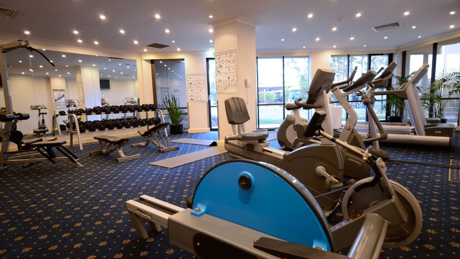 Gym area at Mercure Penrith Hotel Australia
