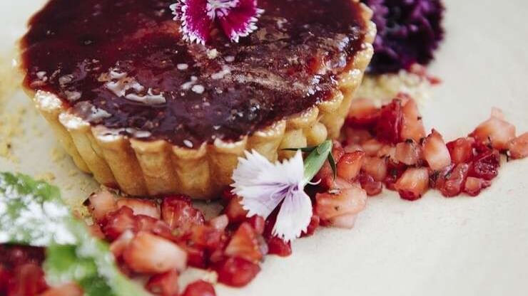 Dessert at Pullman Port Douglas sea temple resort and spa