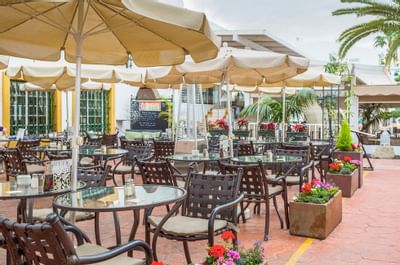Sunset Harbour Club Restaurant Outdoor Seating