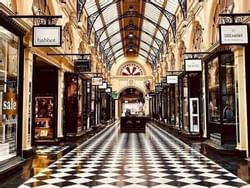 Walkway of Royal Arcade near Brady Hotels Jones Lane