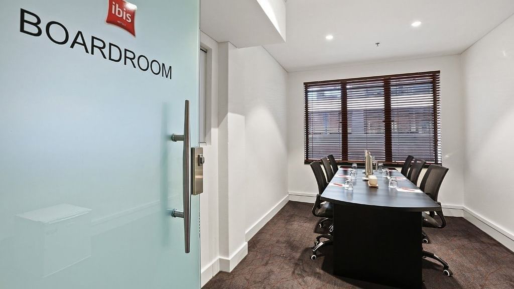 Boardroom at the Ibis Sydney World Square