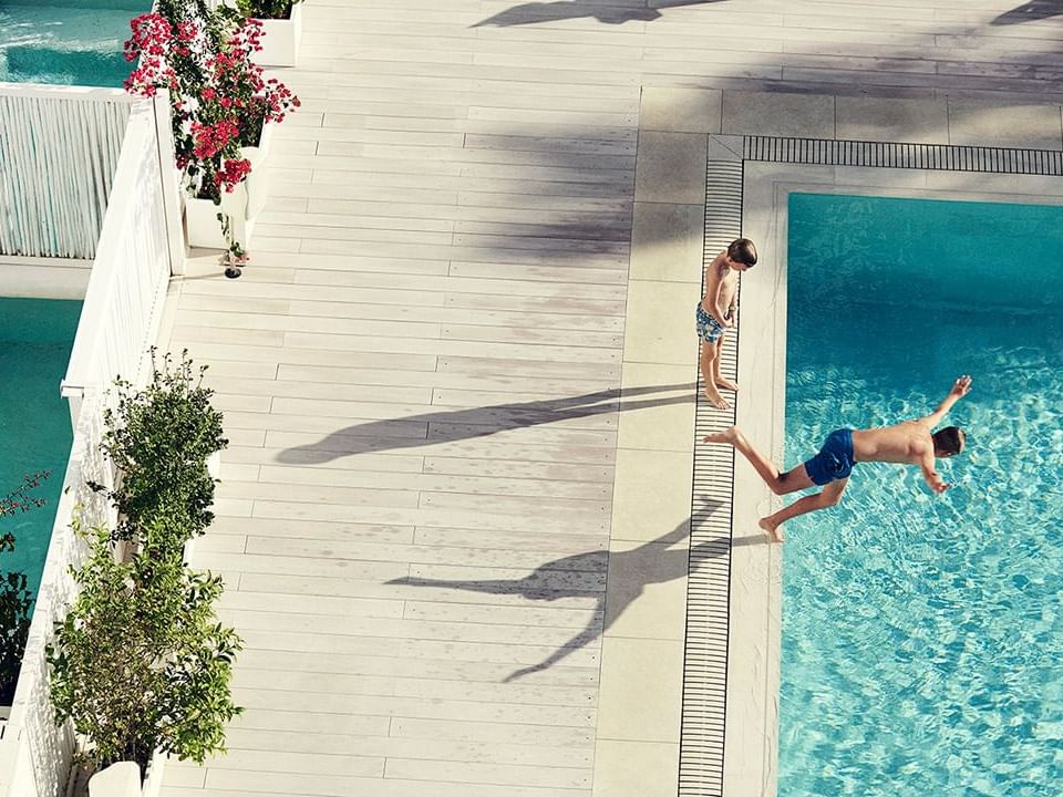 Pool at Nobu Hotel Ibiza Bay