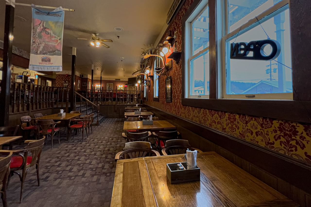 Sourdough Saloon interior