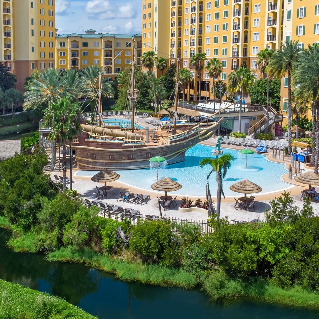 Pirates Plunge Pool at Lake Buena Vista Resort Village and Spa
