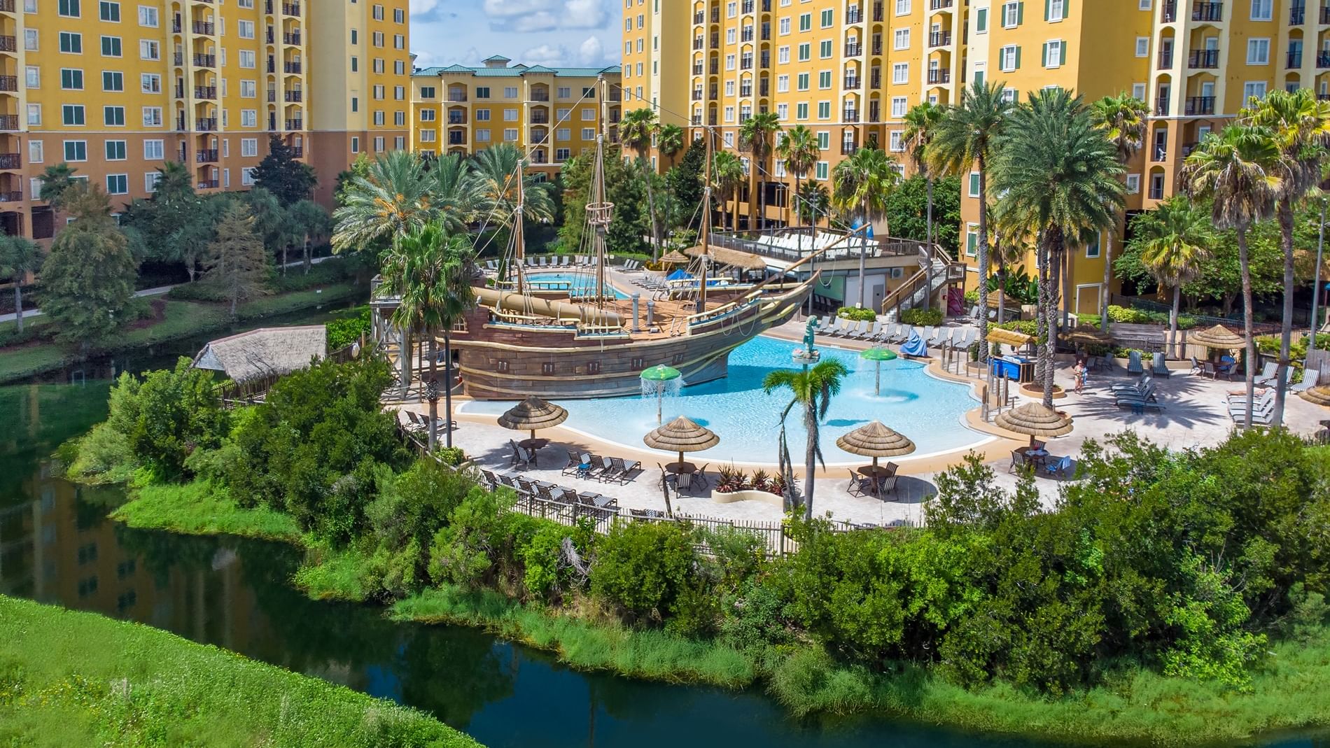 Pirates Plunge Pool at Lake Buena Vista Resort Village and Spa