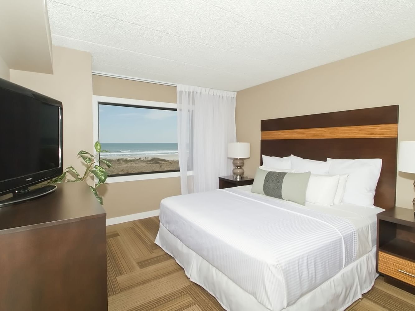 W Oceanfront Suite with a king bed at ICONA Windrift