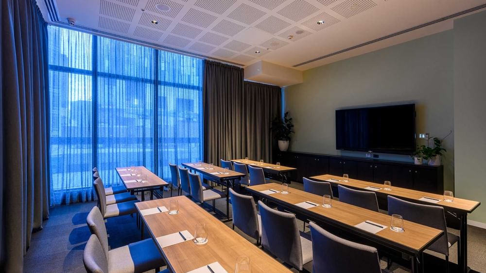 Classroom-style layout in Guilford Lane 2 at Melbourne Central