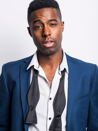 Half portrait of David Davis at Palazzo Versace Dubai