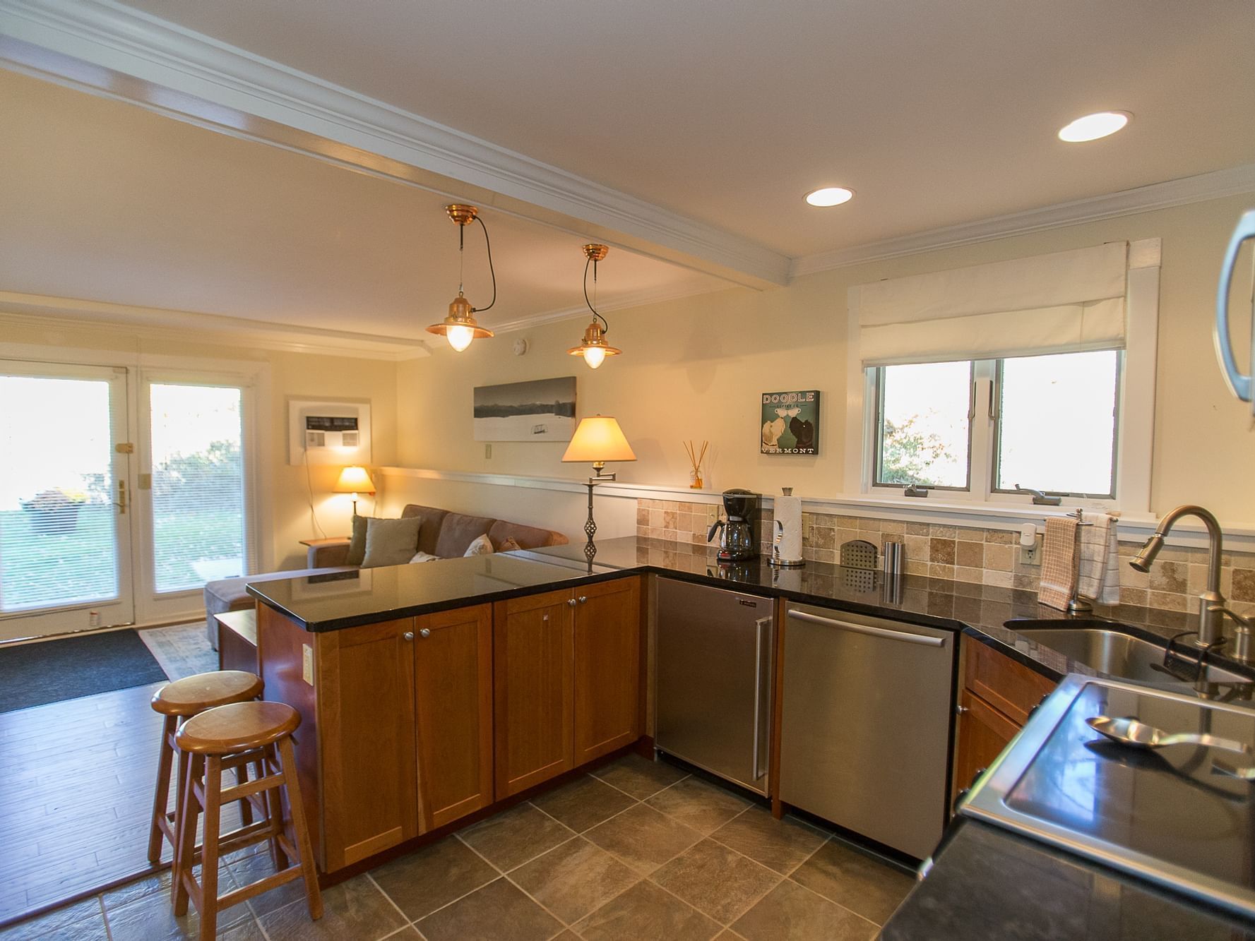 Pantry area in the Resort Home 466 at Topnotch Stowe Resort